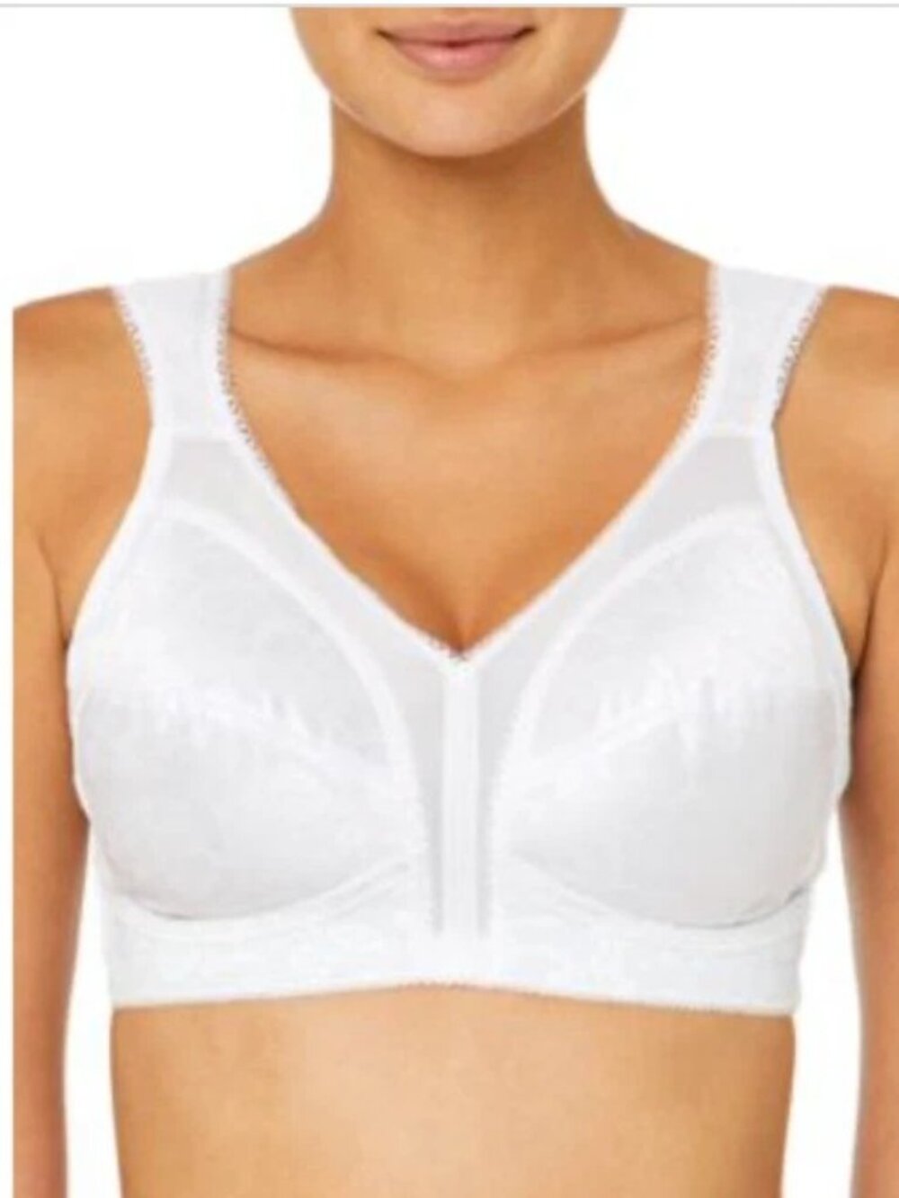 Playtex 18 Hour Ultimate Shoulder Comfort Wireless Bra 36D White